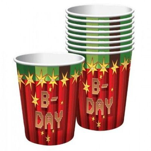 Picture of MINECRAFT PAPER CUPS 266ML - 8PK